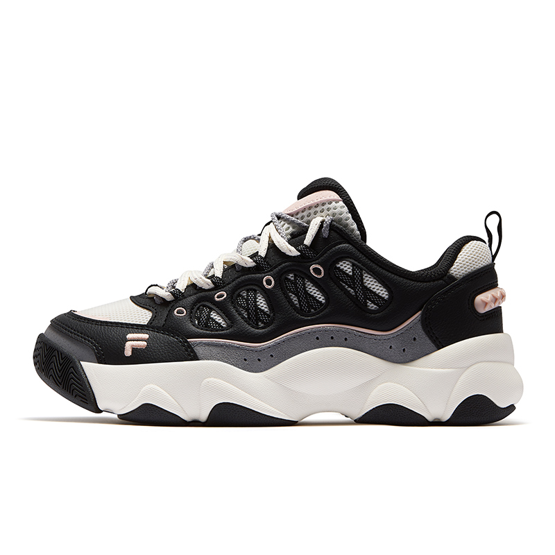 FILA FUSION WATERBEAR Vintage Basketball Shoes Women’s Black White