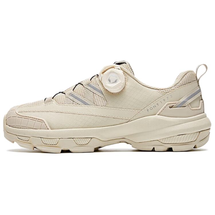 Pony Abrasion Resistant Breathable Low top Hiking Shoes Women’s Beige