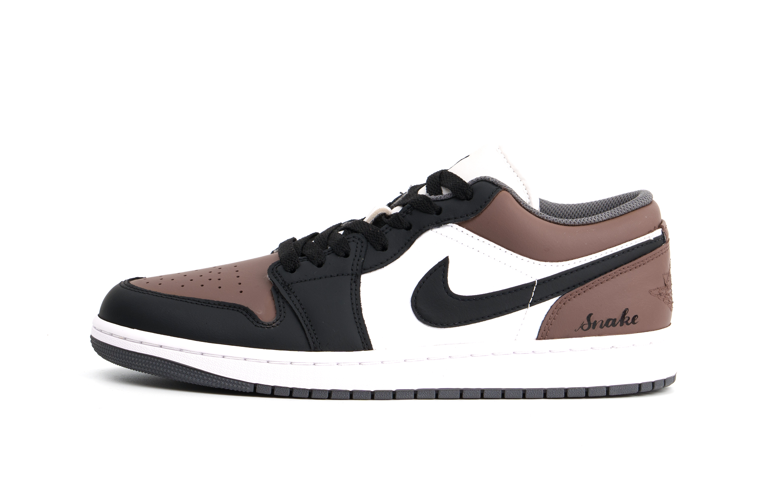 Jordan Air Jordan 1 Abrasion Resistant Low top Vintage Basketball Shoes Unisex