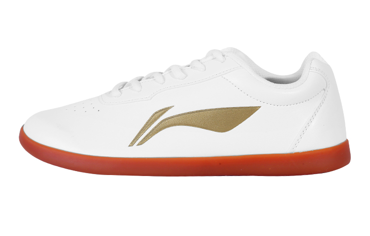 Li Ning Tai Chi Slip Resistant, Abrasion Resistant, Breathable Low top Training Shoes Unisex Red White