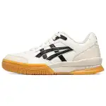 ASICS Gel Spotlyte Synthetic Leather Abrasion Resistant Low top Vintage Basketball Shoes Unisex Beige