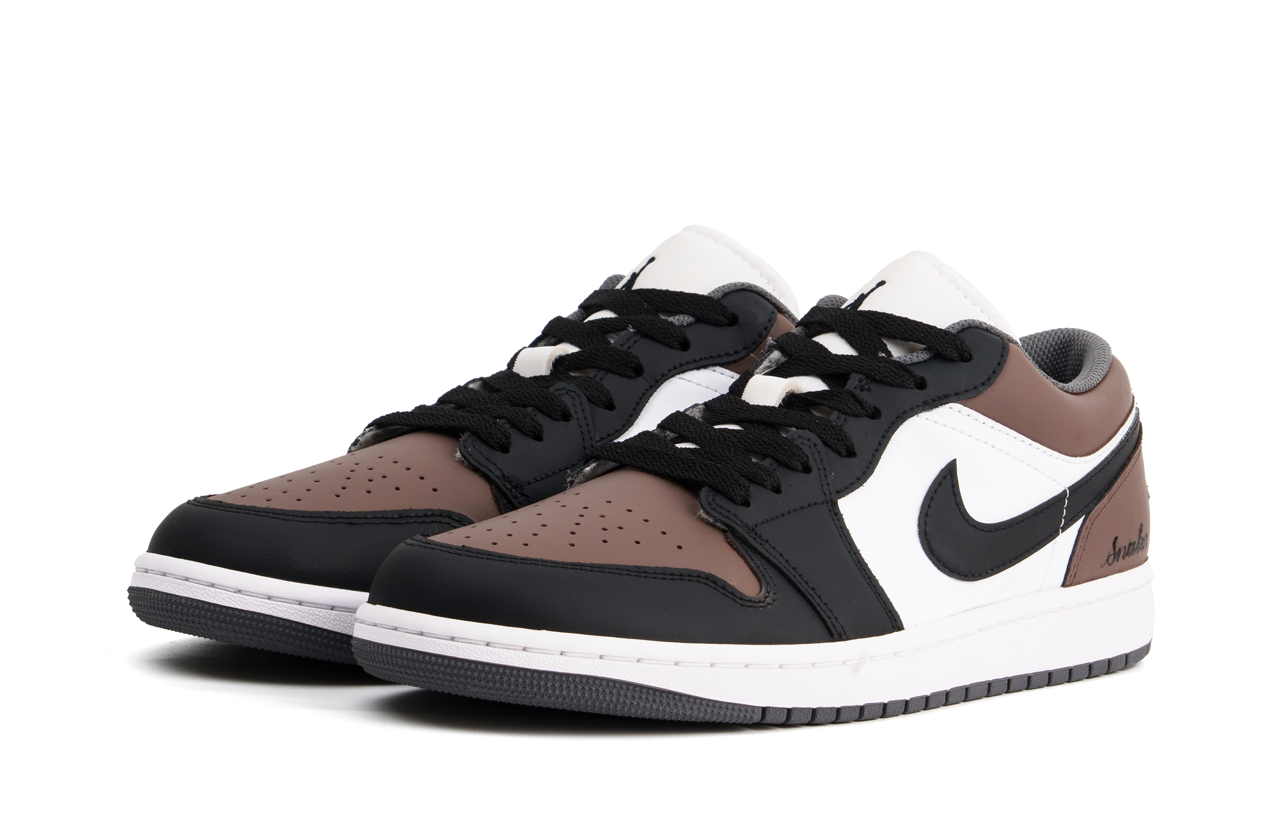 Jordan Air Jordan 1 Abrasion Resistant Low top Vintage Basketball Shoes Unisex
