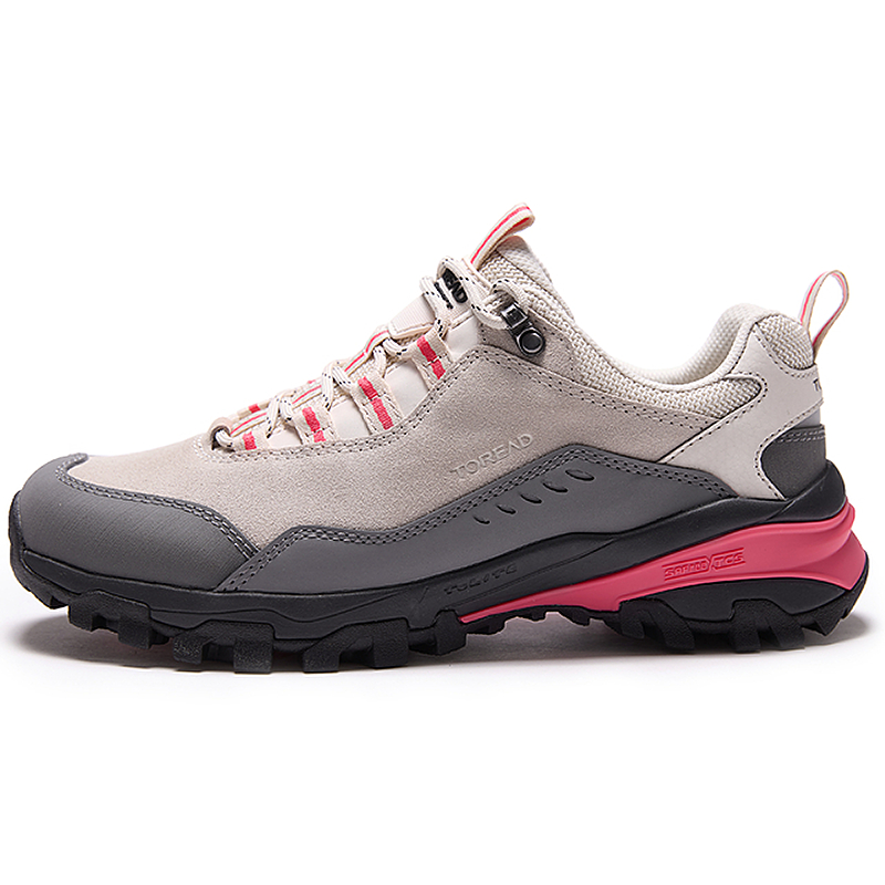 TOREAD Textile, Synthetic Leather Cushioning, Wear Resistant Low top Hiking Shoes Women’s