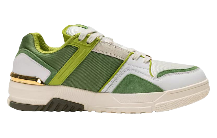 XTEP Training Shoes Men’s Low Top Gray Grass Green