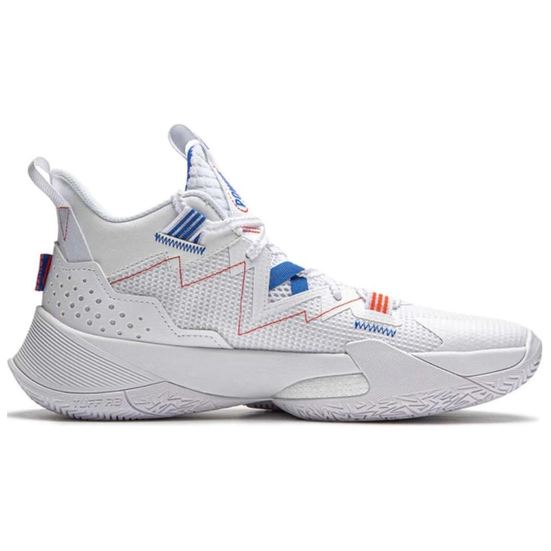 Li Ning Basketball Collection Comfortable And Trendy Slip Resistant Abrasion Resistant Mid top Basketball Shoes Men’s