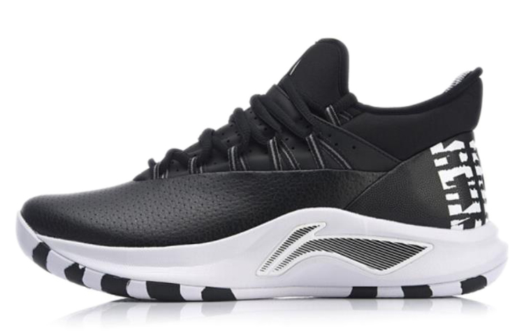 Li Ning Speed 5 Cushioning Rebound Low top Competition Basketball Shoes Men’s Black