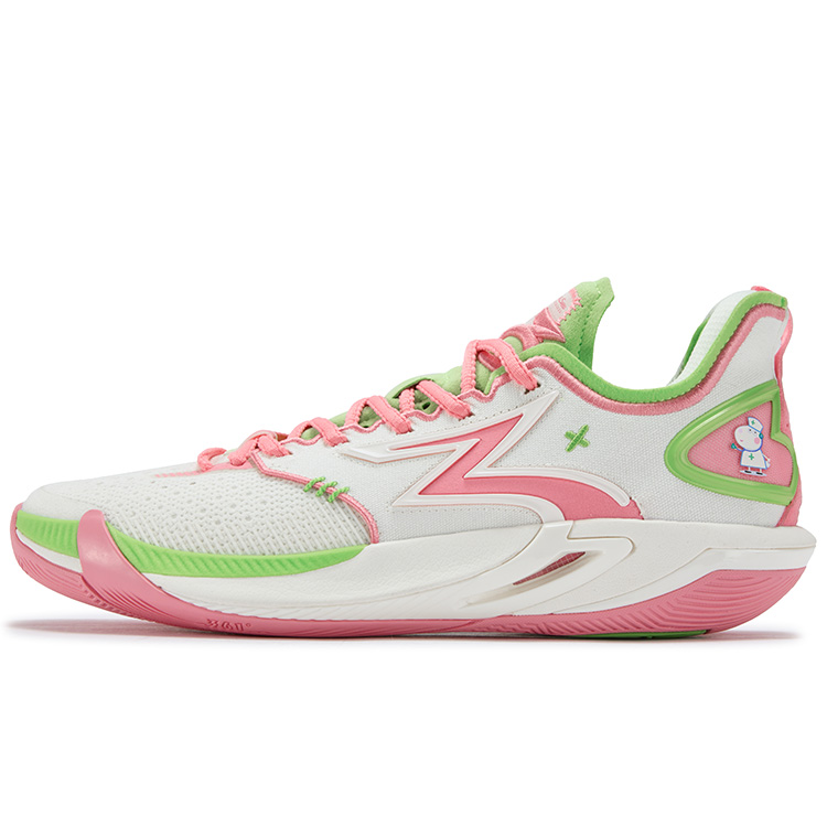 361° BIG3 6.0 Pro Low top Basketball Shoes Men’s Neon Light Coral