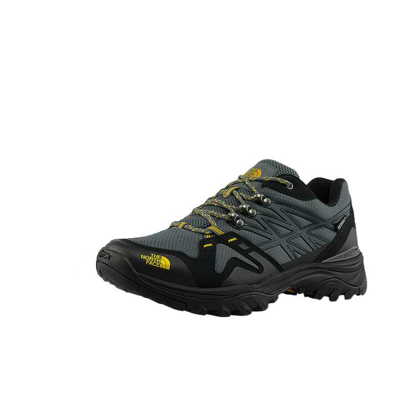 THE NORTH FACE Hedgehog Abrasion Resistant Waterproof And Breathable Grip Low top Hiking Shoes Men's Green