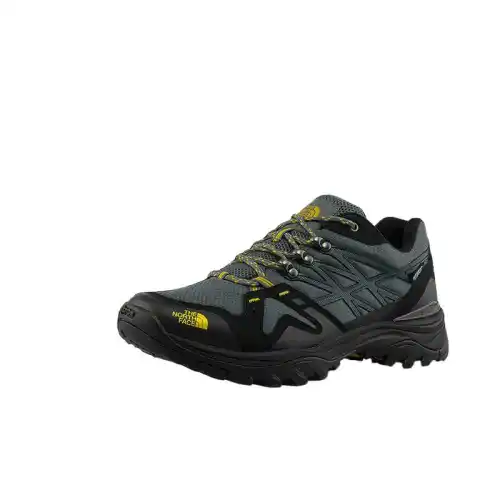 THE NORTH FACE Hedgehog Abrasion Resistant Waterproof And Breathable Grip Low top Hiking Shoes Men's Green