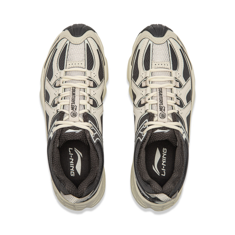 Li Ning Outdoor CF Tracing, Forest Shadow Low top Hiking Shoes Unisex Silver Birch Obsidian Oat Gray