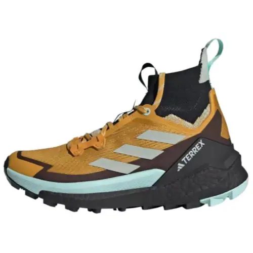 Adidas Terrex Free Hiker 2.0 Preloved Yellow Wonder Silver Semi Flash Aqua Women's