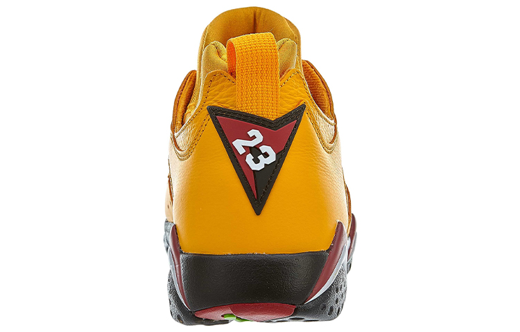 Мужские кроссовки Jordan Air Jordan 7 Retro Low Taxi (желтые) — фото 5