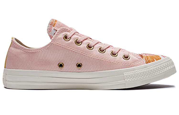 Женские кеды Converse Chuck Taylor All Star (бело-розовый) — Белый / розовый — фото 2