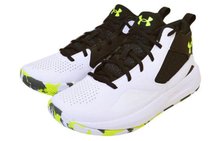 Under Armour Lockdown 5 Basketball Shoes ‘White Black’