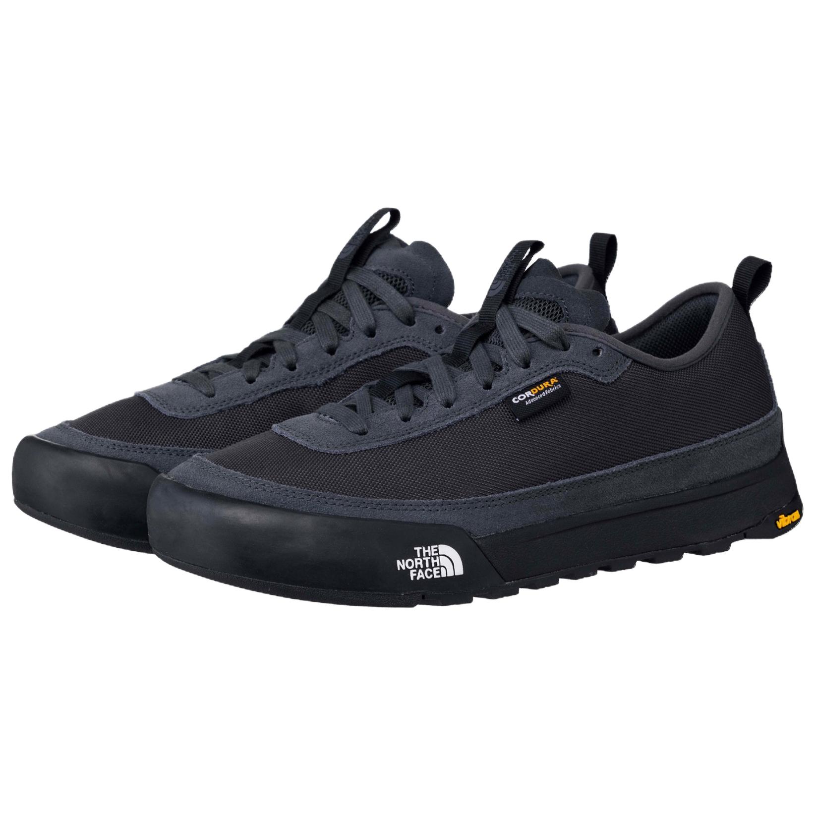 THE NORTH FACE Clyffe Textile, Leather Low top Hiking Shoes Unisex Black Gray
