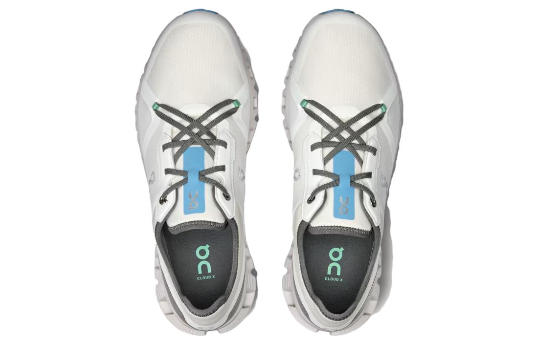 On Running Cloud X 3 AD «Undyed-White/Niagara» Sneakers