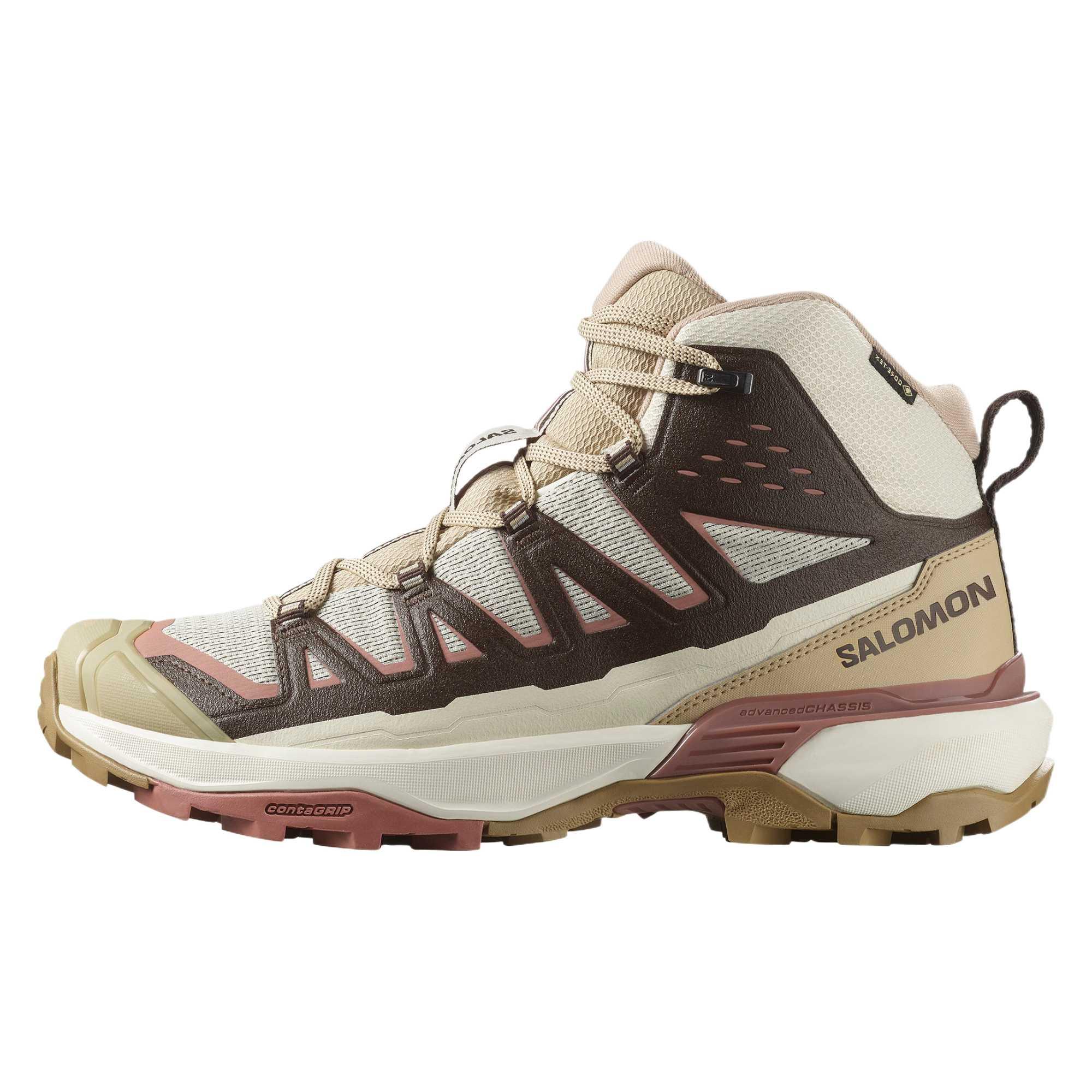 SALOMON X ULTRA 360 Waterproof Mid top Mountaineering Shoes Men’s Beige