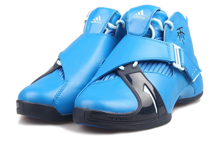 Adidas T Mac 5 Shock Absorption Non Slip Blue