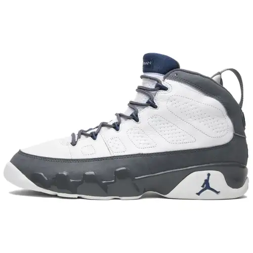 Jordan Air Jordan 9 High top Vintage Basketball Shoes Men's Gray White 2026