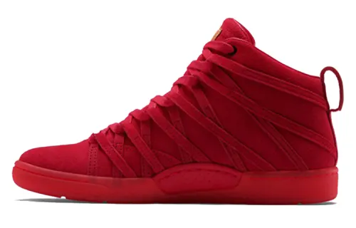 Nike KD 7 NSW ''Challenge Red'' round toe lace-up, shock-absorbing and non-slip, mid-top basketball shoes, same style for men and women, challenge red
