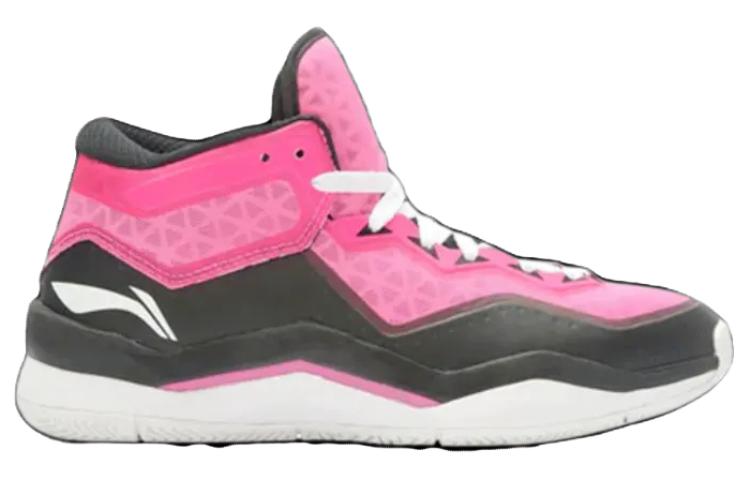 Li Ning Way Of Wade 3 Miami Rose Slip Resistant Cushioning Slip Resistant Cushioning Mid top Basketball Shoes Unisex