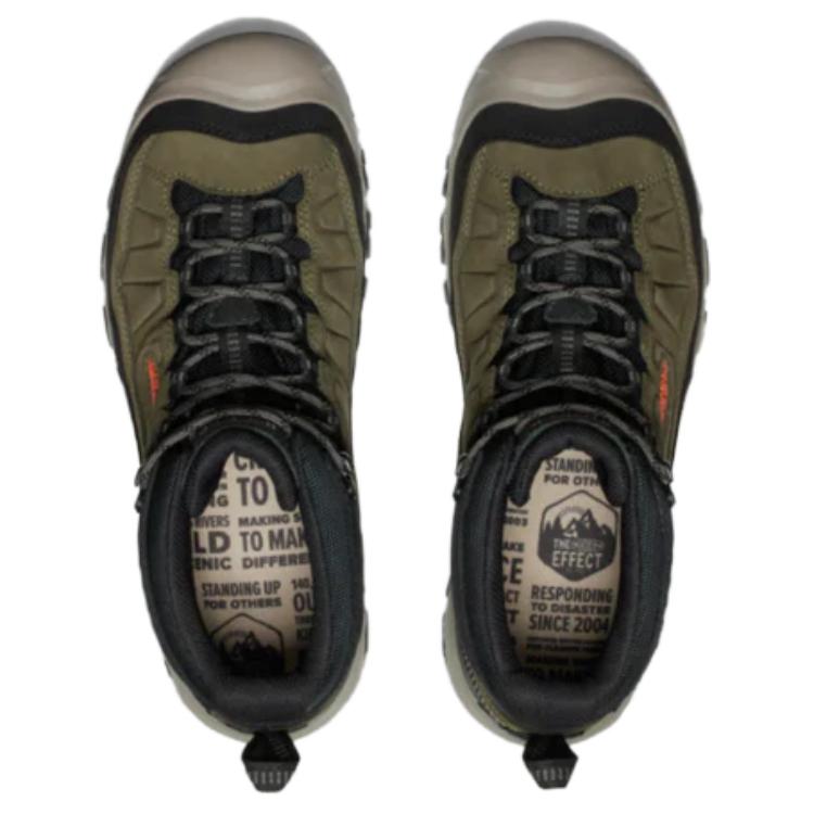KEEN Targhee IV Round Tip High top Mountaineering Shoes Men’s Green