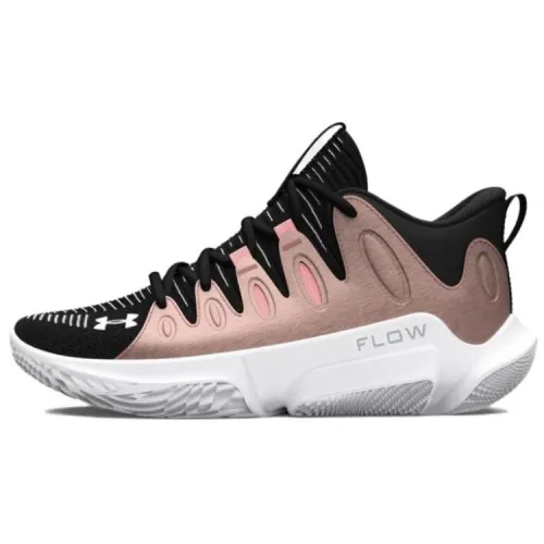 Under Armour Flow Breakthru 4 Cushioning Abrasion Resistant Cushioning, Wear Resistant Mid top Basketball Shoes Women's