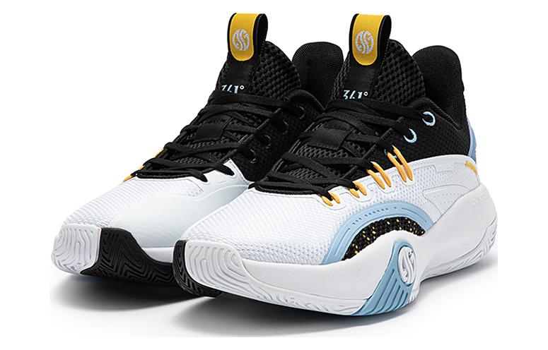 361° Low top Basketball Shoes Men’s White Black