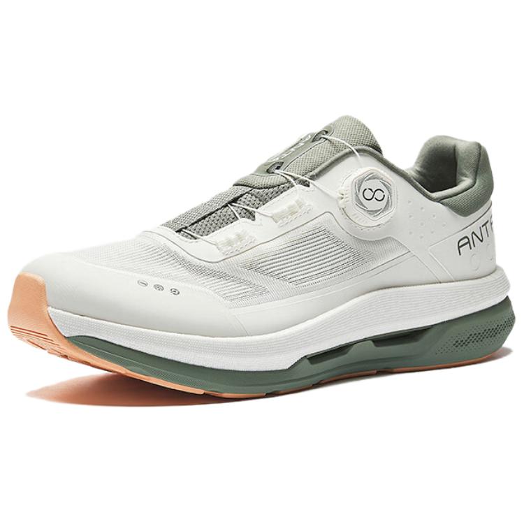 Anta Wanli Cushioning, Wear Resistant Low top Training Shoes Men’s White Green