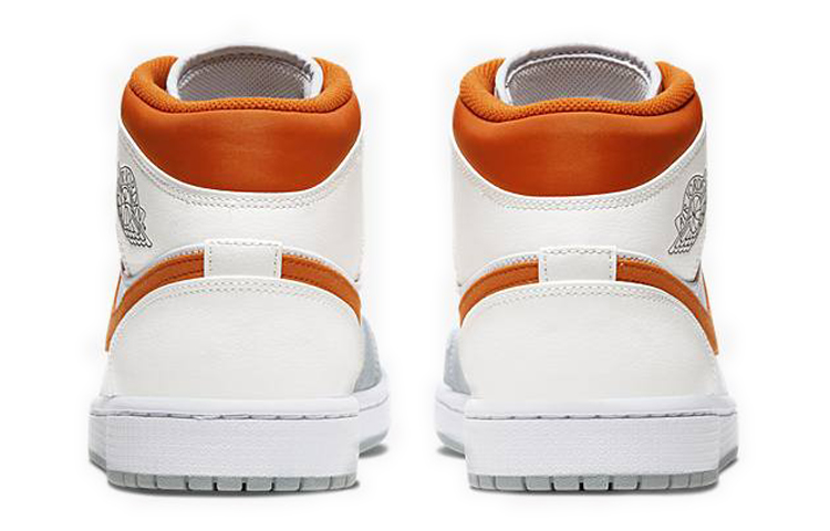 Jordan 1 Mid Starfish Pure Platinum