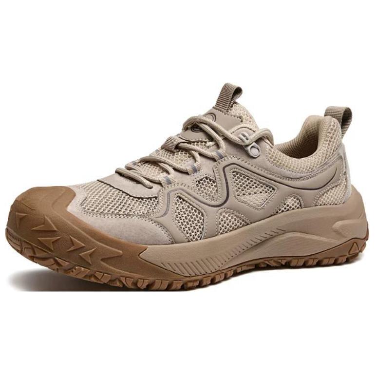 CAMEL Slip Resistant Abrasion Resistant Grip Low top Hiking Shoes Men’s