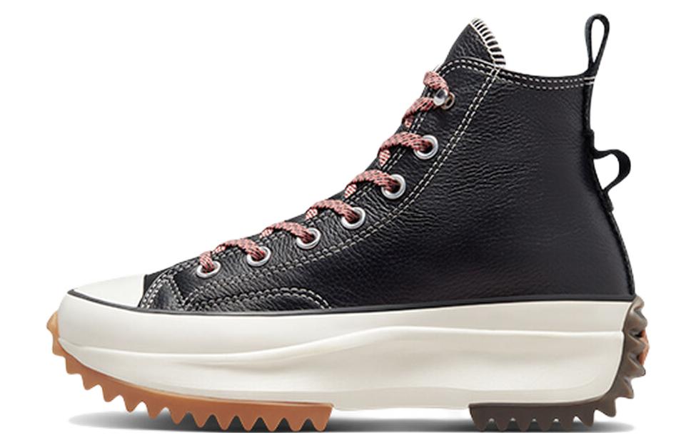 Run Star Converse Hike Platform High 'Black Egret Gum'