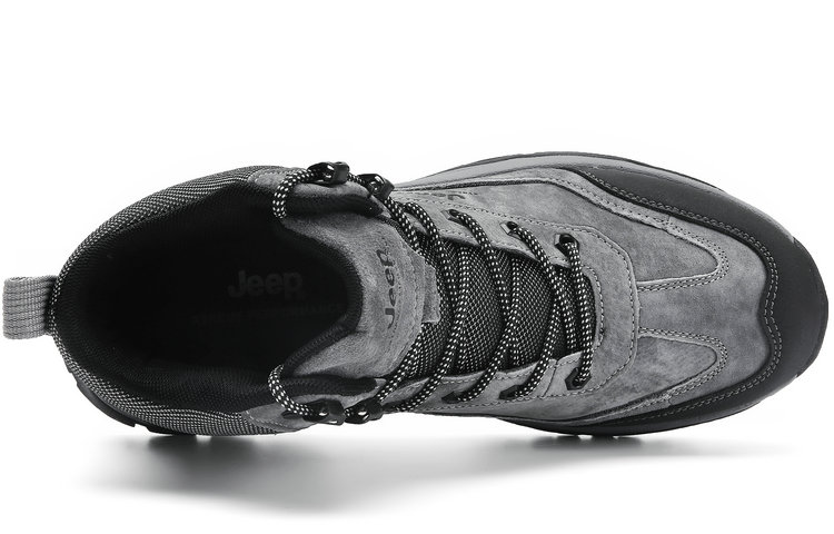 Jeep Outdoor Collection High top Outdoor Shoes Men’s Gray