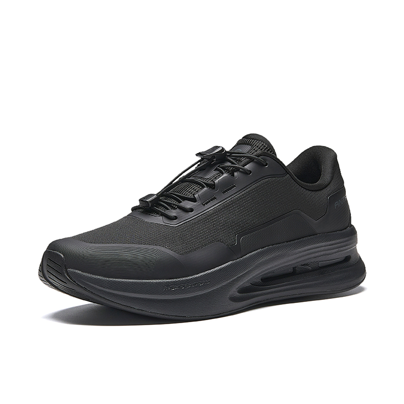 CHAOJIANTA Slip Resistant Abrasion Resistant Low top Training Shoes Men’s Basic Black
