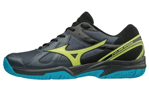 Mizuno Training Shoes Unisex Low Top Black/Blue/Yellow
