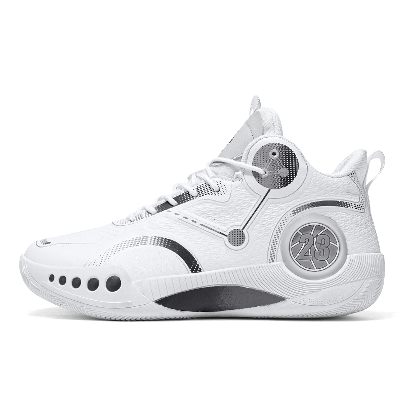 GQWE Slip Resistant Abrasion Resistant High top Basketball Shoes Unisex