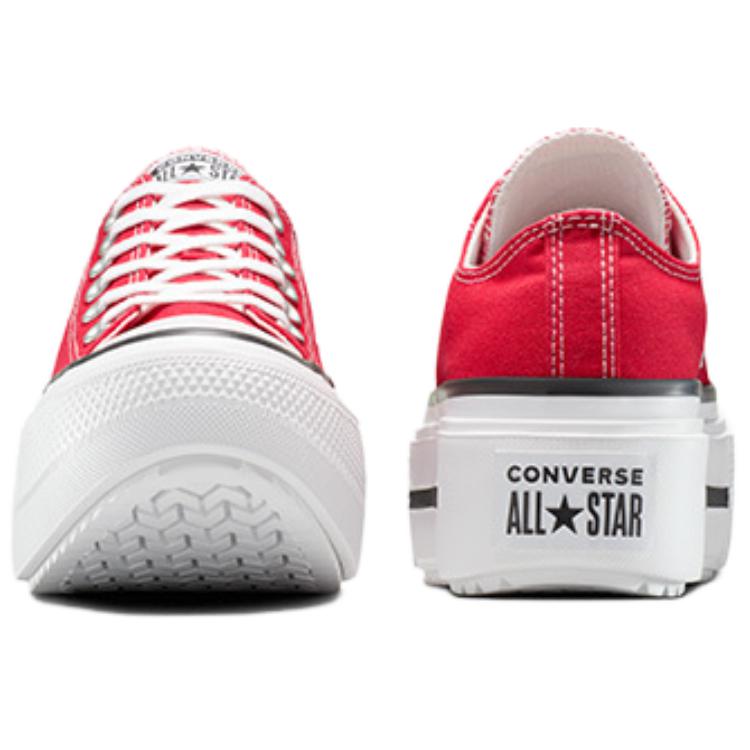 Chuck Taylor All Star Converse Lift Double Stack Platform Low 'Red'