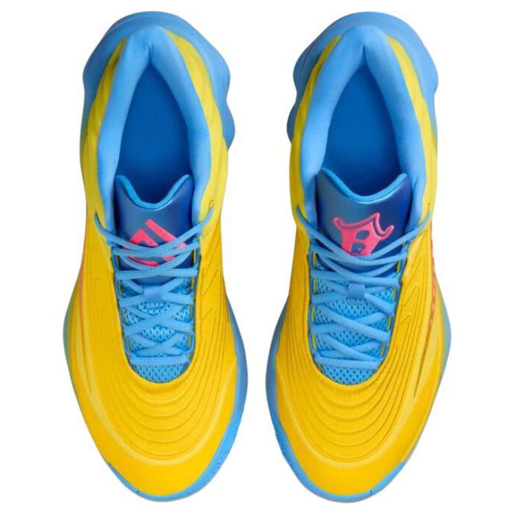 Мужские кроссовки Nike Nike Giannis Immortality 4 (желто-синие) — фото 4