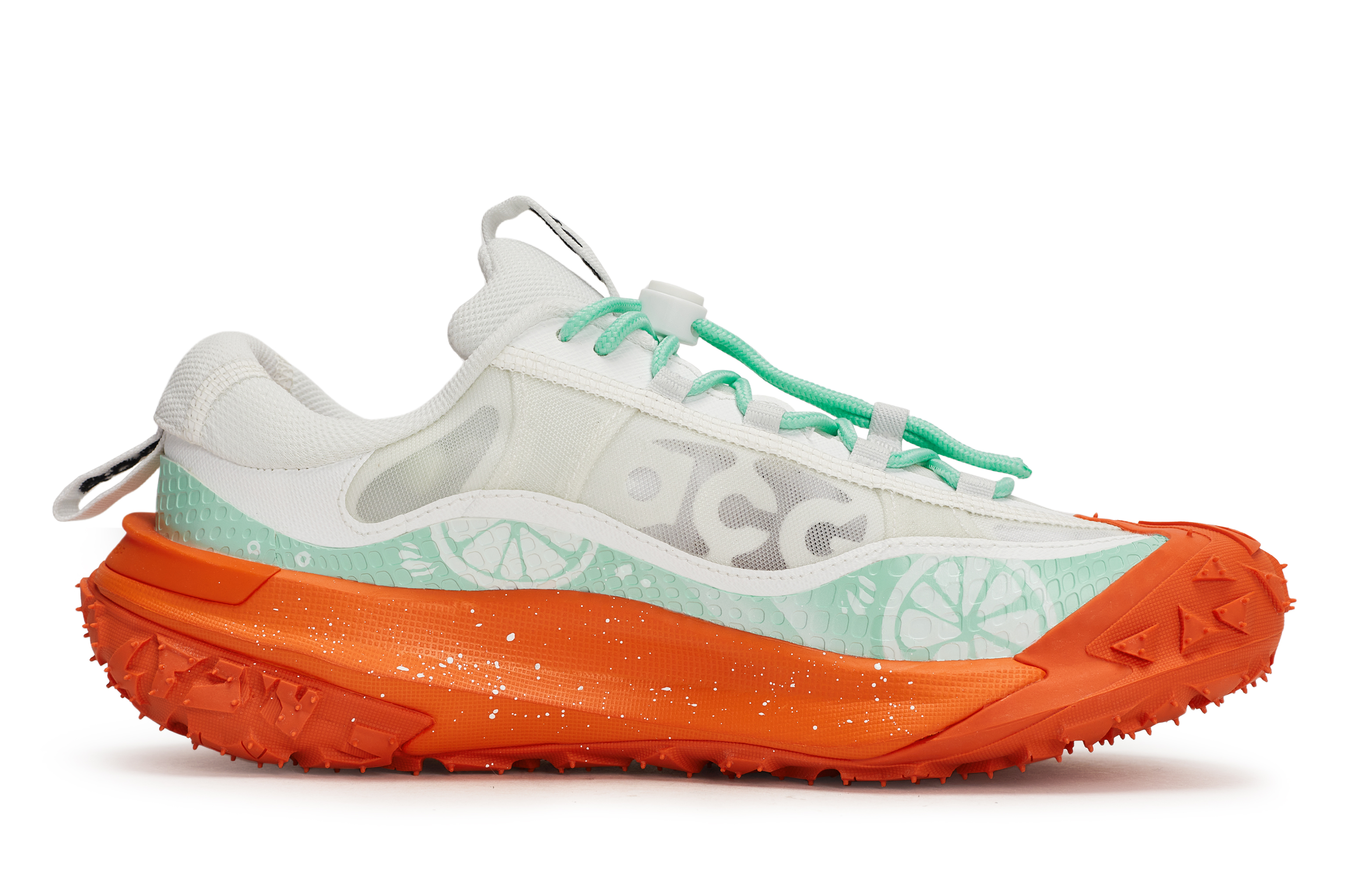 Nike ACG Mountain Fly 2 Orange Soda Abrasion Resistant Abrasion Resistant Low top Mountaineering Shoes Men’s