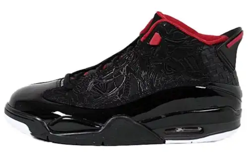 Jordan Dub Zero Black Varsity Red White