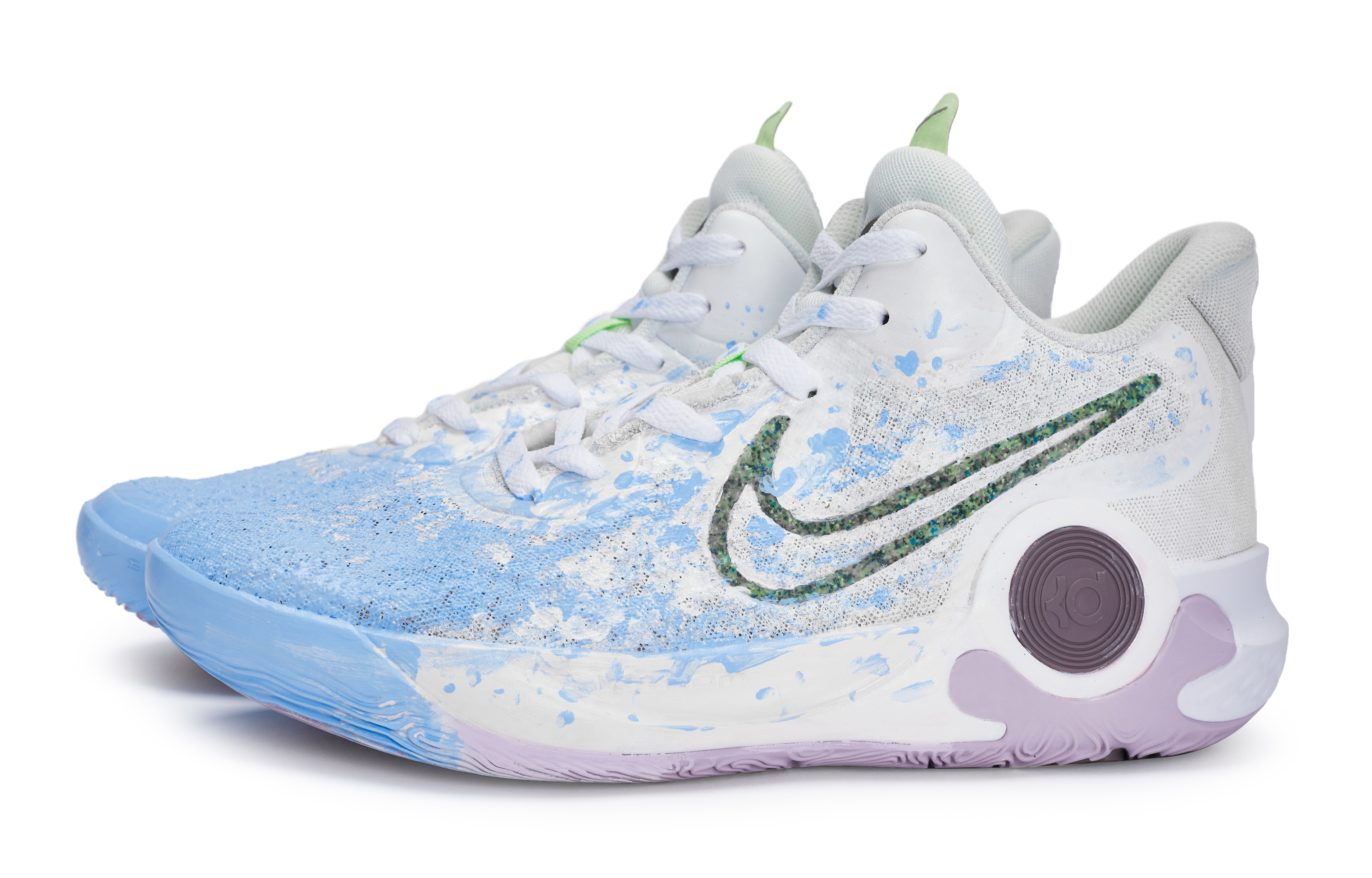 Nike KD Trey 5 IX Vintage Basketball Shoes Unisex Mid Top Blue