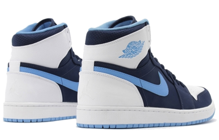 Мужские кроссовки Jordan Air Jordan 1 Retro Chris Paul (сине-белые) — фото 3