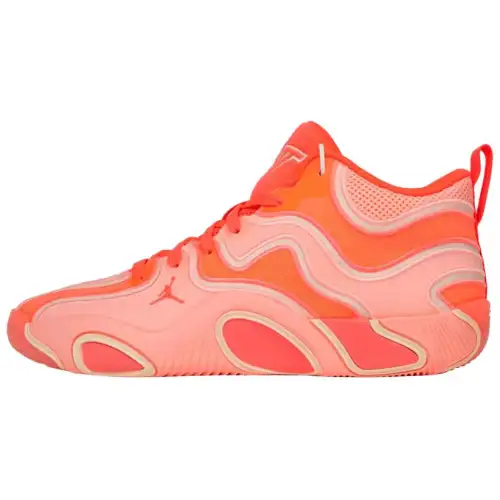 Jordan Tatum 3 Slip Resistant Abrasion Resistant Mid top Basketball Shoes Men's Pink