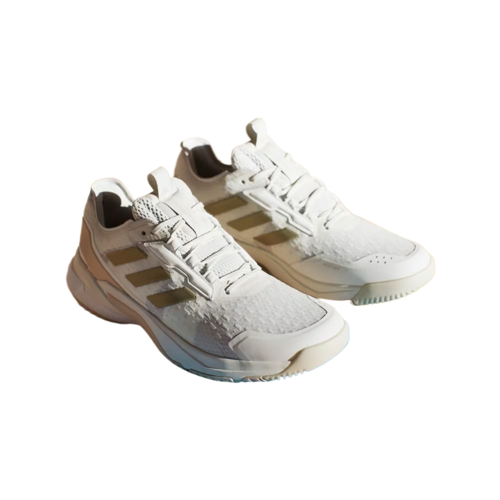 Crazyflight Wmns Adidas 6 Indoor ‘Off White Gold Metallic’ Women’s
