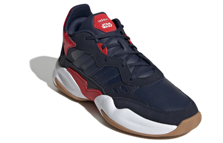 Мужские кроссовки adidas STREETSPIRIT 2.0 (черно-красные) — Чёрный / красный — фото 2