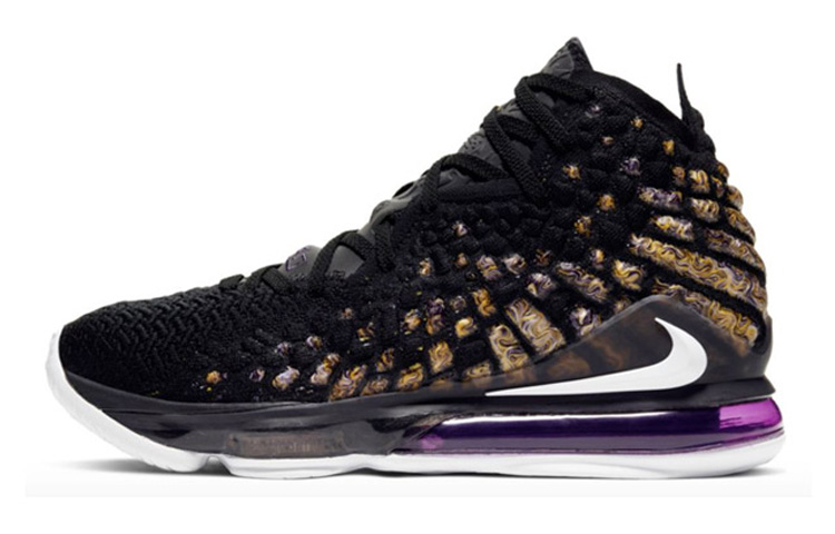Мужские кроссовки Nike Nike Lebron 17 XVII EP 17 (черная)