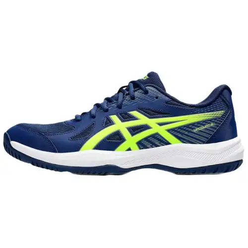 ASICS Upcourt 6 Blue Expanse Safety Yellow