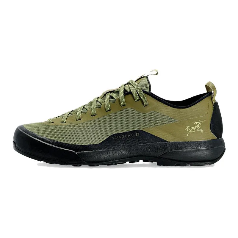 Arc'teryx KONSEAL LT Cushioning Slip Resistant Abrasion Resistant Low top Hiking Shoes Men's Green