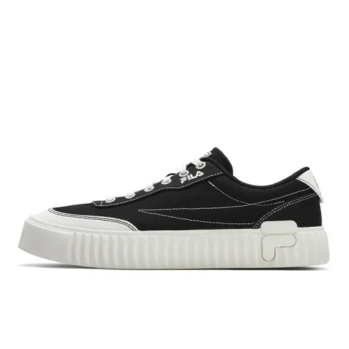 FILA ORIGINALE Lightweight Quick Dry Coverage Low top Canvas Shoes Men's Black