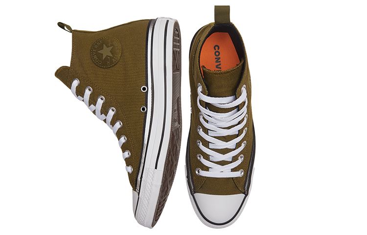 Кеды Converse Chuck Taylor All Star (темно-зеленые) — Зелёный — фото 5